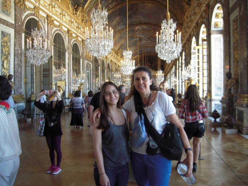 Versay Sarayı ve Genç Arkadaşım